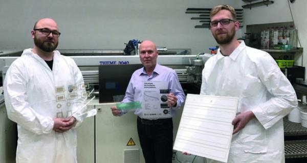 Löten auf Kunststoff PET senkt Produktionskosten für gedruckte Elektronik und funktionale Oberflächen