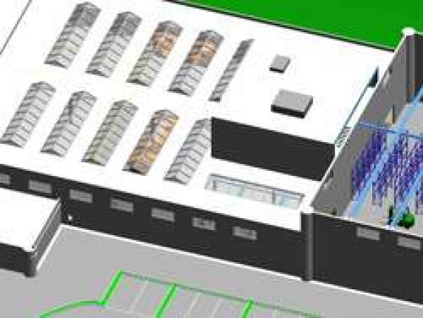 Maschinenaufstellung in 3D planen