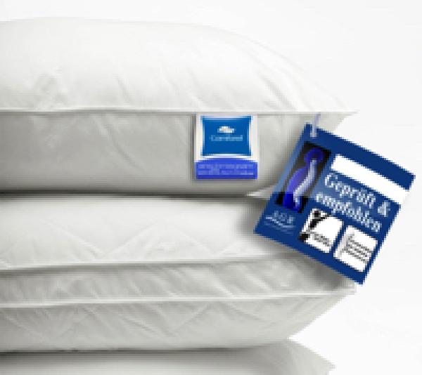 Ausgezeichnete Kopfkissen mit Zertifizierung