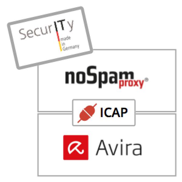 NoSpamProxy unterstützt ICAP und Avira Virenscanner