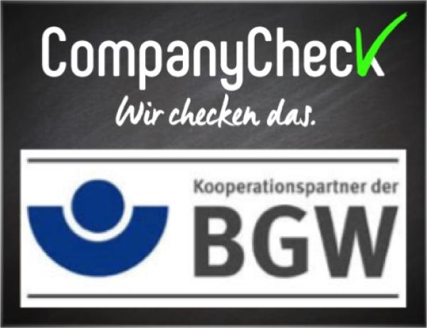 CompanyCheck Deutschland GmbH: Neuer Kooperationspartner der BGW 