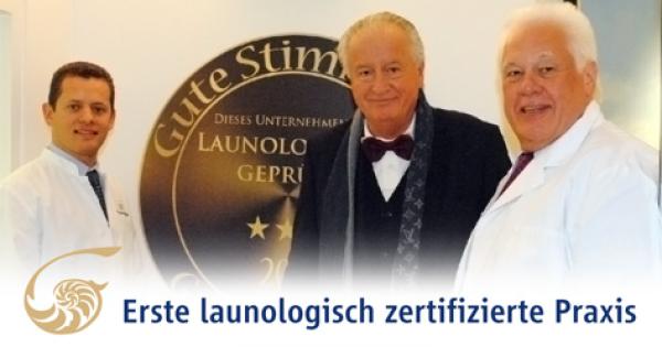 Erste "launologisch" zertifizierte Zahnarzt Praxis Europas.