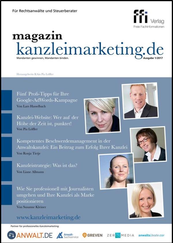 Kanzleimarketing.de: Jetzt auch als eMagazin 