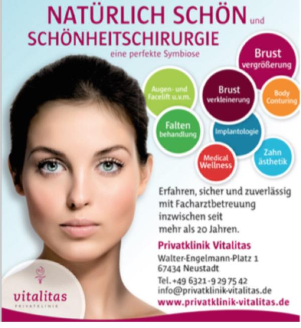 Vitalitas Privatklinik präsentiert die neuesten Beauty-Erfolgsrezepte.