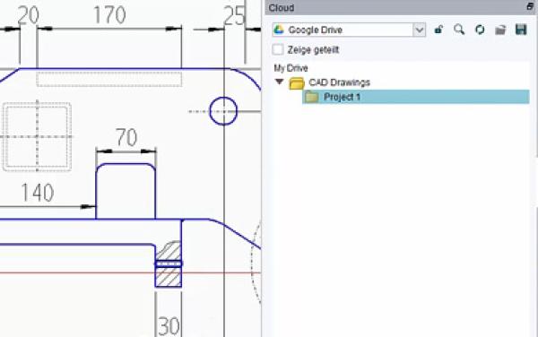 Bessere Zusammenarbeit dank CAD-Software mit einer Cloud-Anbindung
