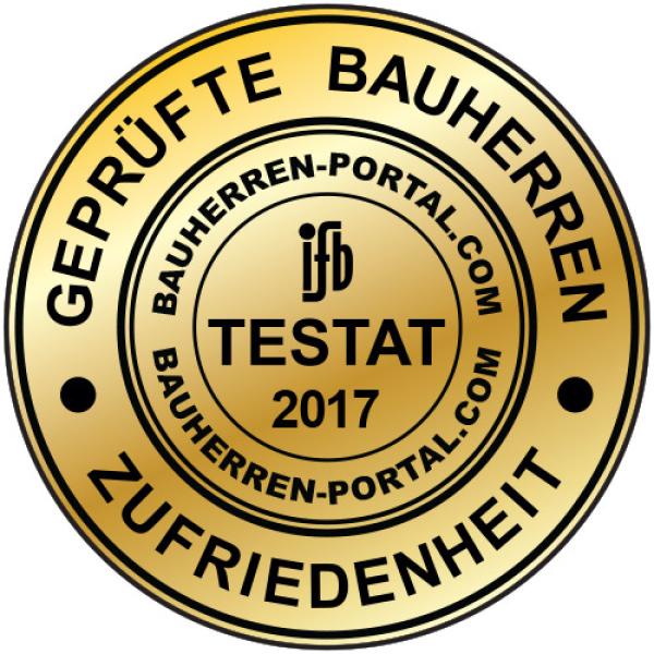 BAUHERREN-PORTAL: Kundenzufriedenheitsverlauf unterliegt dem Gesetz der Normalverteilung