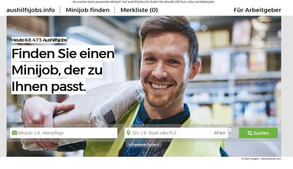 Aushilfsjobs.info - Die neue Online-Jobbörse für Aushilfskräfte und Minijobber