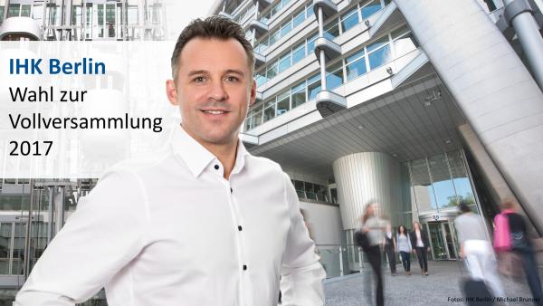 Daniel Schäfer tritt bei Wahl zur Vollversammlung der IHK Berlin an