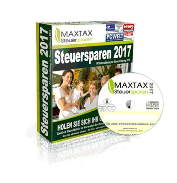 MAXTAX Steuersparen 2017 für die Steuererklärung 2016