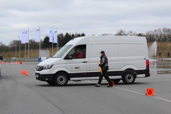 Kath präsentierte neuen Crafter von Volkswagen auf der Fahrsicherheitsanlage des ADAC Schleswig-Holstein e.V.