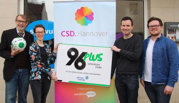 Hannover 96 übernimmt die Schirmherrschaft des Christopher Street Day Hannover (CSD)