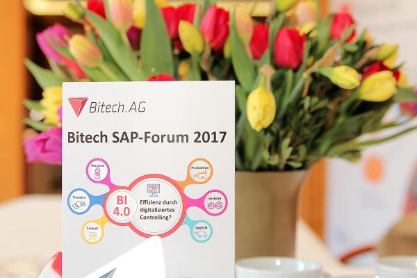 SAP BI Business Intelligence - Fokusthema des diesjährigen Bitech SAP-Forums 2017