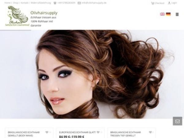 Echthaar tressen aus Berlin von olivhairsupply.de