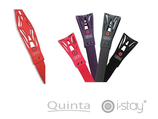 Ergonomischer Schultergurt von i-stay verteilt das Gewicht optimal