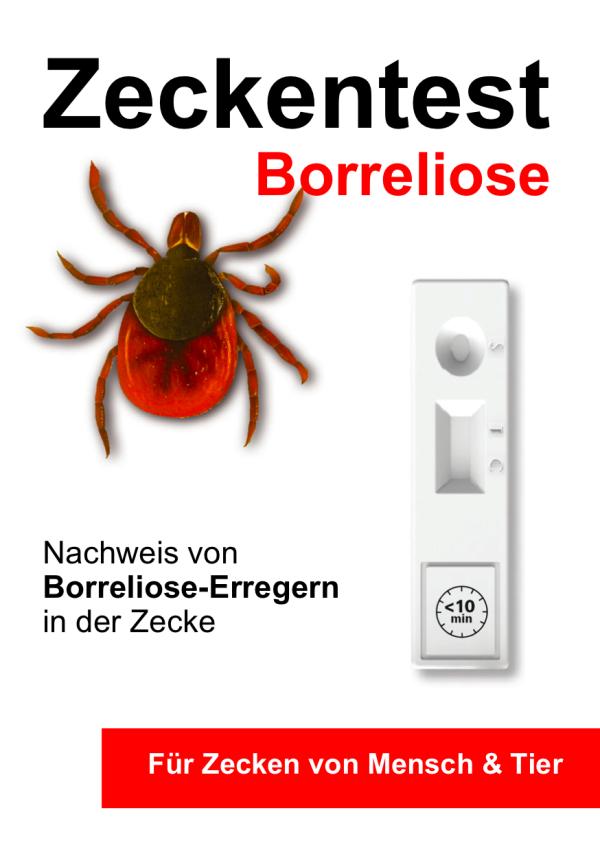 Zeckentest Borreliose - Frühwarnsystem bei Zeckenstich