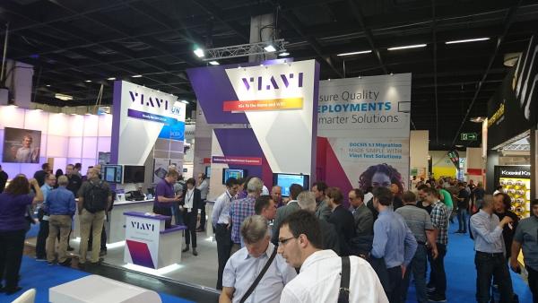 Viavi mit seinen Partnern Laser 2000 und Laser Components auf der Laser World of Photonics