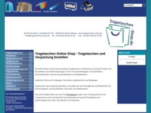 Tragetaschen und Verpackungen bestellen auf tragetaschen-shop.de 