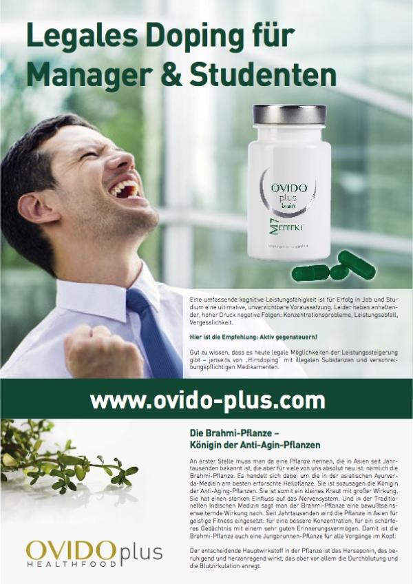 Natürliche Leistungssteigerung gegen Vergesslichkeit