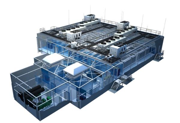 ICTroom baut und betreibt modulares, skalierbares und energieeffizientes Rechenzentrum für HL komm