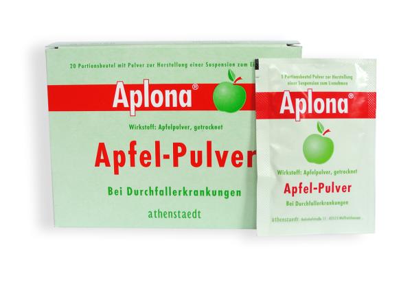 Akuter Durchfall? Apfelpulver aus der Apotheke hilft!        