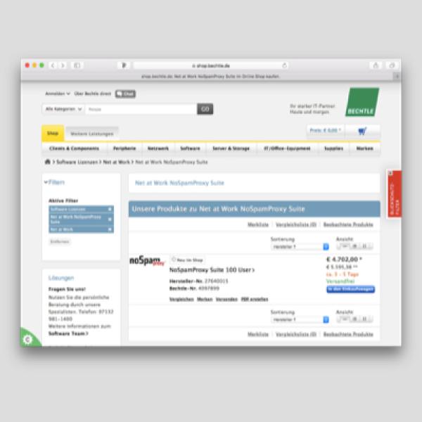 Bechtle wählt NoSpamProxy zum Software-360-Partner