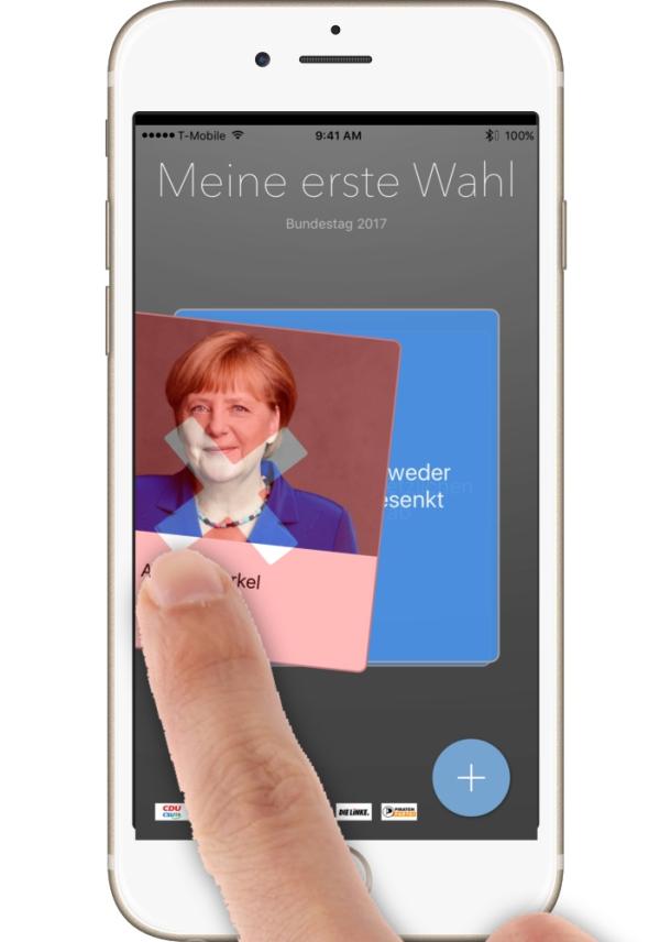 Bundestagswahl iPhone App für Erst- und Wechselwähler