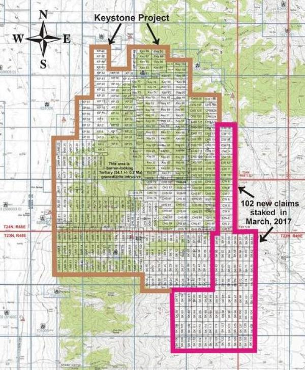 US Gold Corp. expandiert weiter und erwirbt 102 weitere Konzessionen im ‚Keystone'-Projekt