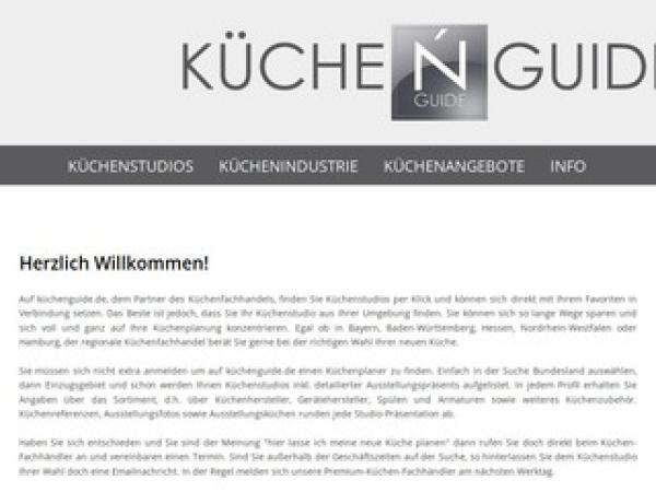 Küchenguide - Küchenstudios aus Ihrer Umgebung finden