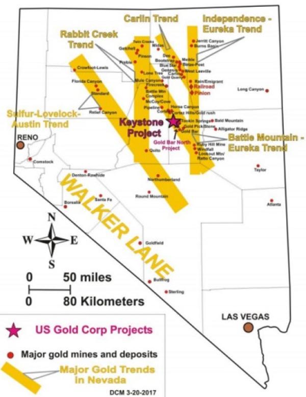 U.S. Gold Corp. - Ein aufsteigender Rohstoffstern in Nevada!