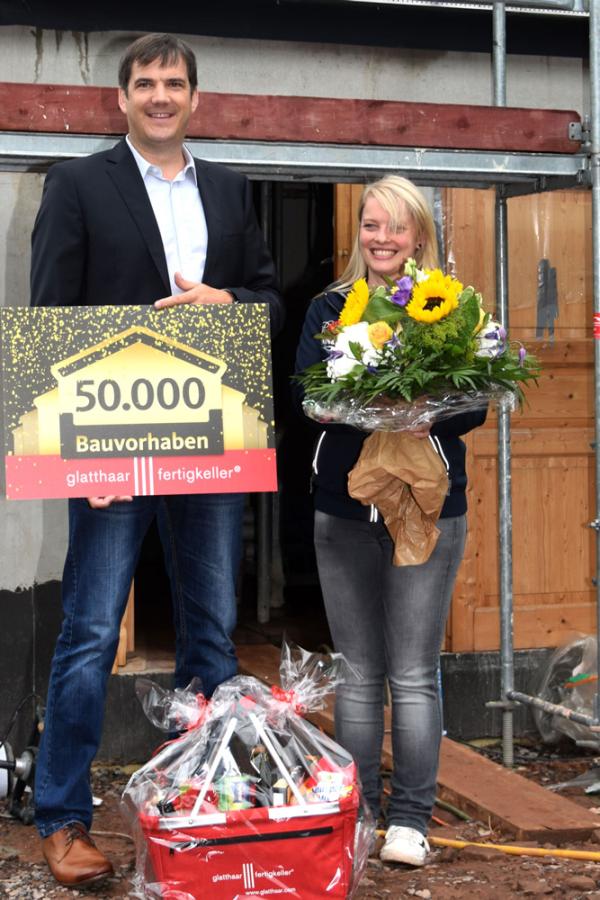 glatthaar-fertigkeller: 50.000stes Objekt ausgeliefert