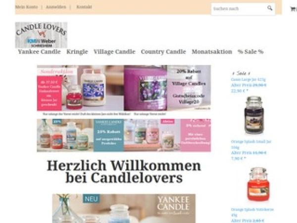 candlelovers.de - Duftkerzen von Yankee Candle jetzt zu reduzierten Preisen kaufen