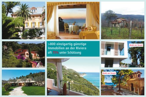 Hochrentable Immobilien an der Riviera für Ganzjahres-Ferien und als Kapitalanlage