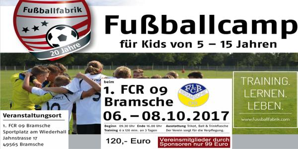 Ehemaliger Schalke Star beim Fussballcamp in Bramsche