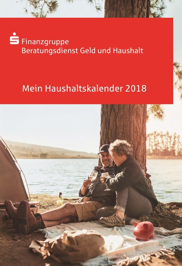 Die Haushaltskasse voll im Griff: Der neue Haushaltskalender 2018 hilft beim täglichen Finanzcheck