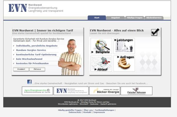 EVN Nordwest - Automatisch fristgerecht und tarif-optimiert den Energieanbieter wechseln