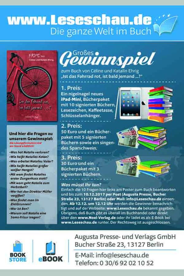 Großes Gewinnspiel und aktuelle Bücher