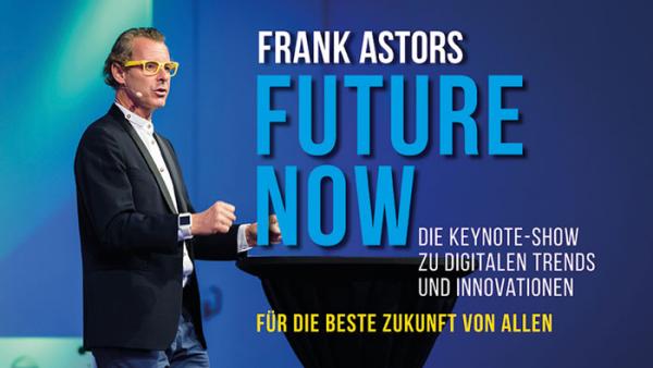 Eine grandiose Idee für Ihre nächste Betriebsfeier: Die Zukunftsshow von Frank Astor