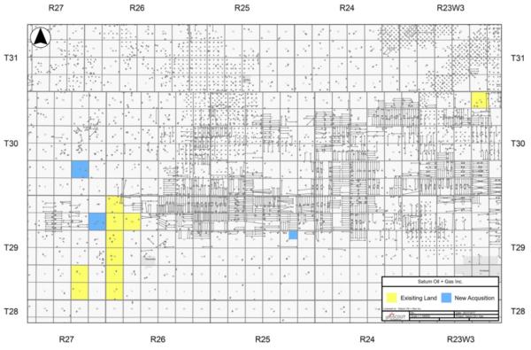 Saturn Oil + Gas Inc. erwirbt weitere Öl-Gebiete und kündigt Produktionsdaten an