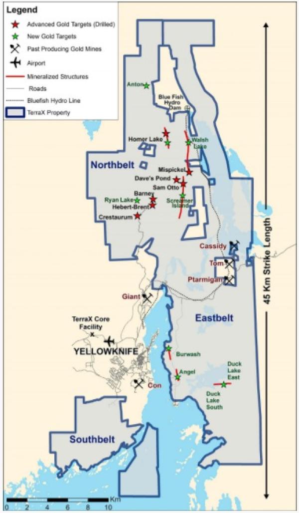 TerraX Minerals identifiziert sehr hochgradige Polymetall-Mineralisierungen