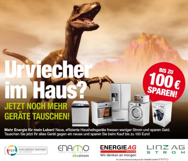 Auf Wiedersehen zu Energiefressern!