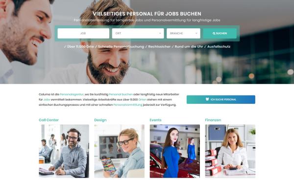 CALUMA | Personal zuverlässig buchen & Jobs schnell finden