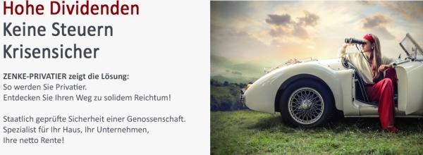 Zenke-Privatier lukrativer denn je für Investoren und Institutionen
