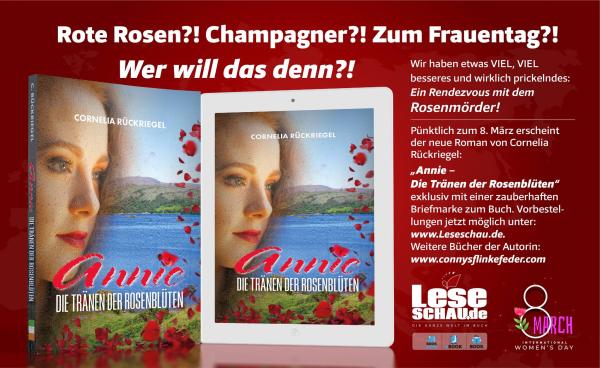 Roten Rosen?! Champagner?! Zum Frauentag?! Wer will das denn?!