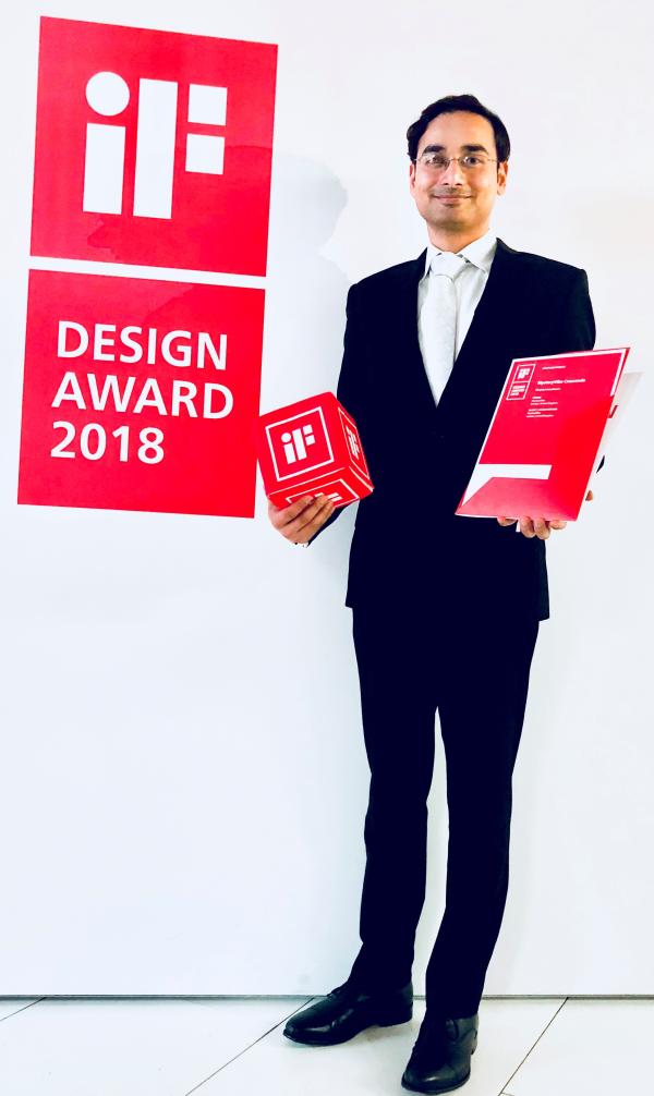 MysteryVibe bekommt IF Design Award 2018 für Crescendo