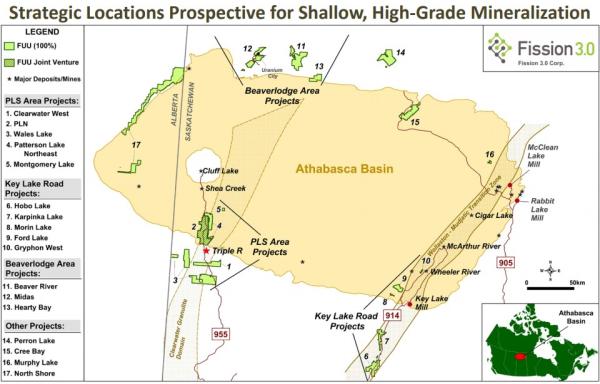 Fission 3.0 Corp. - mit einer Vielzahl hochgradiger Projekte in einem der spannendsten Märkte