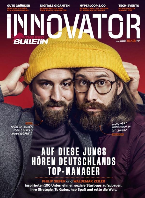 The Red Bulletin Innovator: 50.000 neue Hefte im Handel