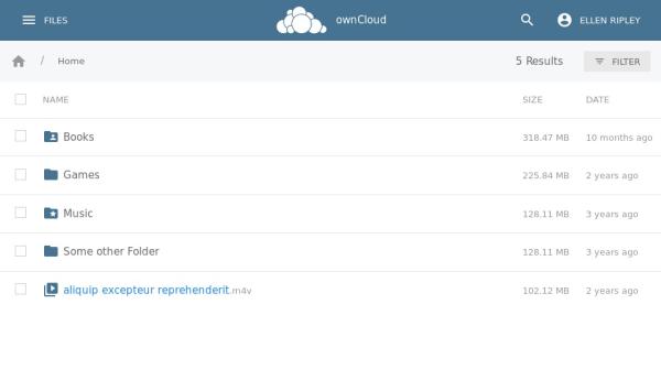 ownCloud bekommt ein neues User Interface
