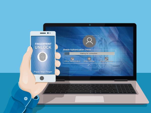 Sichere Anmeldung an BitLocker und Windows mit dem Smartphone