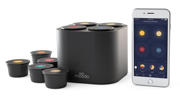 Moodo - Innovatives, per Smartphone kontrolliertes Duft-Mischsystem