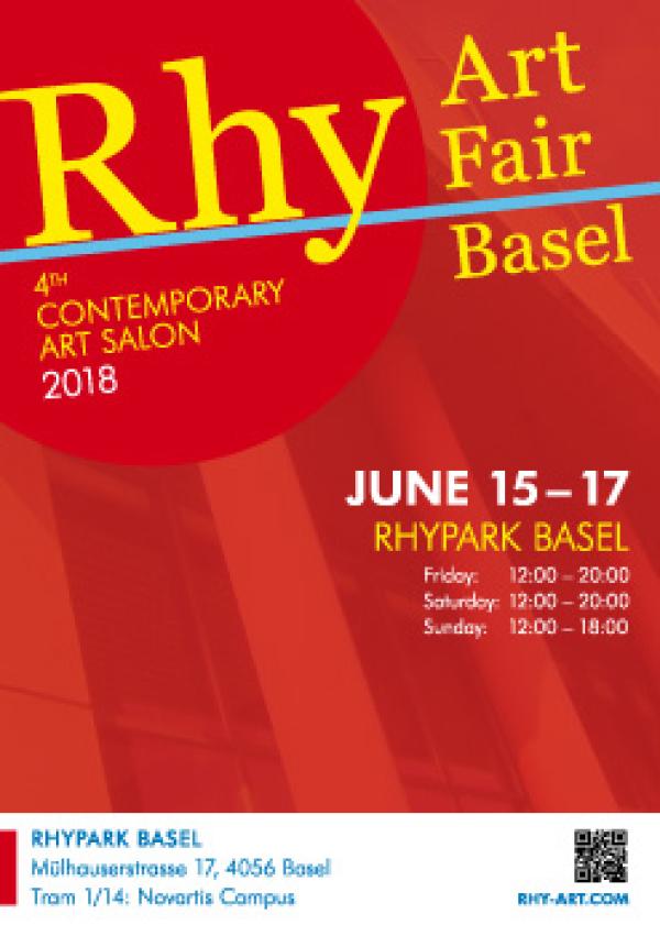 Kunstmesse Rhy Art präsentiert während der Art-Woche Basel über 40 Künstler aus 12 Ländern